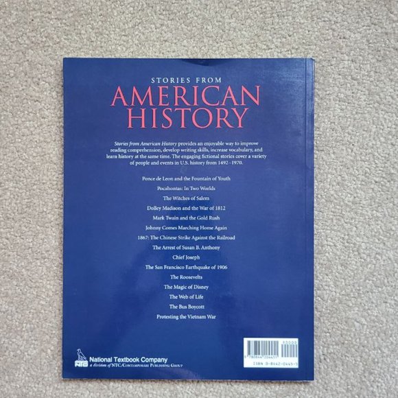 Stories from American History by Myrtis Mixon - Paperback - Picture 5 of 5